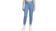Dick's Sporting Goods Girls' Momentum Scallop Tights, Basin Blue, XS