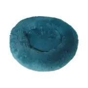 Prestige Pet Snuggle Pals Calming Cuddler Plush Pet Bed Peacock 80cm