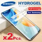 2X HYDROGEL Screen Protector For Samsung Galaxy S25 S24 FE S22 S21 Ultra S23Plus