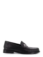 [Fendi] Fendi-Ff Metal Leather Loafers-Uomo 8