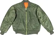 [Army Universe] MA-1 Bomber Flight Jacket Reversible Air Force Military Fighter Pilots Casual Insulated Tactical Coat