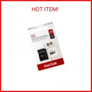 SanDisk Ultra 128GB UHS-I Class 10 MicroSDXC Memory Card Up to 80mb/s SDSQUNC-12