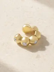 [Melissa Kaye] Melissa Kaye - Audrey 18-karat Gold Diamond Ear Cuff - One size One size Gold