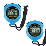 Digital Stopwatch Timer Only Stopwatch with ON/Off, NO Bell Silent No Clock N...