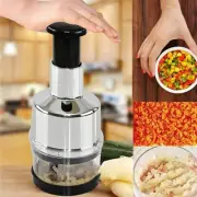 Fruit Cutter Manual Hand Press Garlic Onion Chopper Vegetable Food Processor