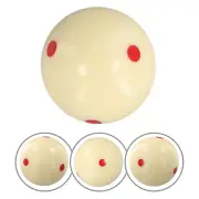 Pool Snooker Billiard Cue Ball 5.72cm 2 1/4 Red 6 Dot-Spot Practice Training