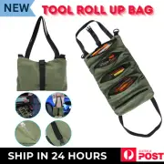 Organizer Tool Roll Up Canvas Bag Tool Large Wrench Super Big Pouch Melbourne