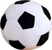 20cm Fluffy Soccer Ball Plush Pillow - Soft Stuffed Toy for Kids