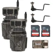 Stealth Cam Revolver 36MP 360 Degree Cellular Trail Camera 2 Pack Bundle