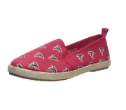 FOCO NFL Women's Atlanta Falcons Espadrille Canvas Shoe