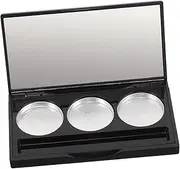 [FRCOLOR] Diy Makeup Storage Box Empty Metal Pans Versatile Eyeshadow Palette for Occasions