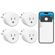 Govee Matter Smart Plug, WiFi & Bluetooth Plug Work with Alexa & Google Home,...