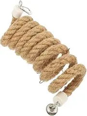 NOLITOY Parrot Toy Rope Climbing Toy Bird Cage Swing Bird Stands for Parrots Perches for Bird Cages 2M Soft Rope Funny Bird Play Stand