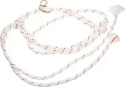 Kisangel Cattle Cage Rope Braided Rope Halter Cattle Traction Equipment Calf Halter Rope Halters for Horses Horse Training Rope Devices Portable Cattle Halter Medium Traction Supplies Metal