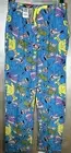 Sesame Street Big Bird The Count Blue Yellow Pajama Lounge Pants Mens Size S NWT
