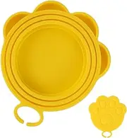 Canning Jar Lids | Cat Paw Silicone Cup Covers Airtight Mug Lids,Sealing Cute Food Protector Reusable Stretch Kitchen Accessories for Sauce Jars Travel Outdoor