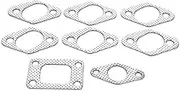 Outlet Manifold Gasket Exhaust Manifold Gasket Set Fit for Nissan Fit for Skyline R32 RB20DET/ R33 RB25DET Exhaust Spacer Shim