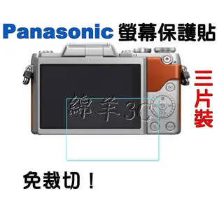Panasonic 液晶螢幕保護貼 (三片裝) G100 G100V S5 FZH1 FZ2000 FZ2500