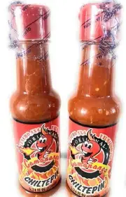 HOT SAUCE ( 2 pack ) La Camananga Salsa Chiltepin Mexican made Bonus Free Sample