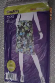 Simplicity 1965 Pattern Misses Pull-On Skirt Sz 8-10-12-14-16-18 Uncut