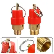 Brass 1/4" 1/8" for BSP 8kg Air Compressor Pressure Safety Relief Valve 120PSI