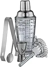 Cilio Cosmopolitan Bar Set, Clear (5-Pieces)