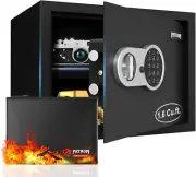 [ 1.6 Cu.Ft. ] Fireproof Safe for Home,Document Safe Box Office,Digital Security