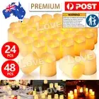 48x LED Flameless Tea Light Tealight Candle Wedding Decoration