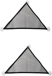 GYWHOOFT 2 PCS Bearded Dragon Hammock Pack, Breathable Mesh Reptile Hammock, Reptile Rest Lounger Carrier, Axolotl Bearded Dragon Geckos Reptile Pet Tank Hammock Accessories (13'' x 13'' x 19'')