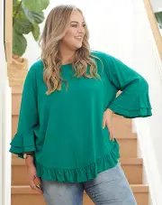 Felicity Top - Emerald, 12 / Emerald