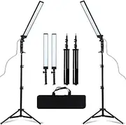 GSKAIWEN LED Light Photography Studio LED Lighting Kit Adjustable Light with Light Stand Tripod Bag Photographic Video Fill Light