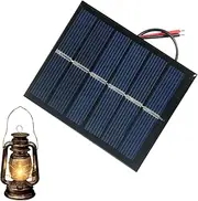Portable Solar Panel,2W Compact Solar Charger Board | High-Efficiency Sun Cell Module, Waterproof Sun Epoxy Plate, Energy Source Charging Supplies for Outdoor