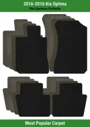 Lloyd Ultimat Front & Rear Row Carpet Mats for 2016 Kia Optima (for: Kia)