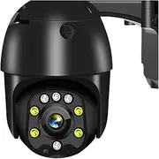 5MP IP Camera 4G 5X Optical Zoom WiFi PTZ Dome Cameras Outdoor Surveillance CCTV Cam Home Security Protection Camhi(4mm,U/K_5MP WiFi ADD 64G)
