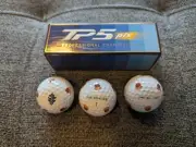 2023 Taylormade TP5 Pix "Professional Championship" Golf Balls -1 Sleeve/3 balls