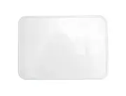 Neal Enterprises old school BMX Number Plate - RECTANGLE - WHITE