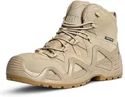 [EVER BOOTS] Tactical Hiking Boots for Men Waterproof Work Boots- Durable, Lightweight Boots, 6inch Work Boots for Men, Military Boots, Combat Boots, Desert Boots