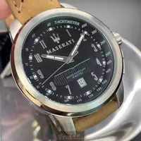 在飛比找森森購物網優惠-MASERATI 瑪莎拉蒂男女通用錶 44mm 銀圓形精鋼錶
