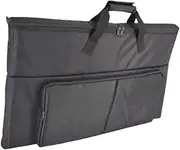 Vsenkes Computer Handbag,Travel Carrying Bag with Padded Lining Container Monitor Storage Tote Screen Protective for Desktop Computer