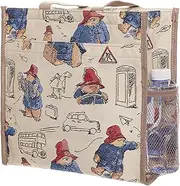 [Signare] Tapestry Shoulder Bag Shopping Tote for Women in Paddington Bear Design (SHOP-PADD), Paddington Bear, One size