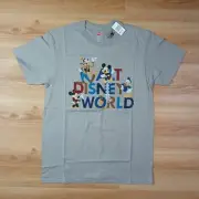 Disney Parks Walt Disney World Shirt Medium Mickey Minnie Goofy Donald Pluto