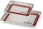 Foodservice 1028768 Commercial-Grade Bun Pan/Baking Sheet, Baking Mat, Cooling