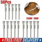 Stainless Steel Wire Wheel Cup Pen Brush Set For Dremel Rotary Tool Die Grinder