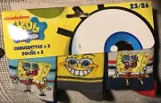 3 pairs Kids Socks with SpongeBob detail in 2 Varieties & 4 sizes