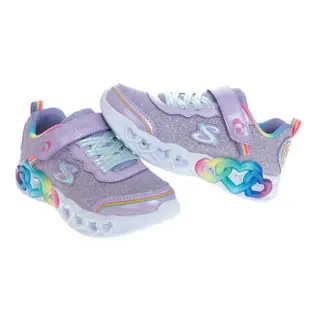 【SKECHERS】女童系列 燈鞋 INFINITE HEART LIGHTS(303751LLVMT)