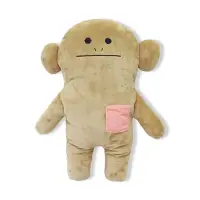 在飛比找momo購物網優惠-【CRAFTHOLIC 宇宙人】口袋餅乾猴造型抱枕 情人節禮