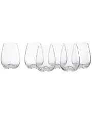 Lenox Tuscany Stemless Set of 6 Wine Glasses