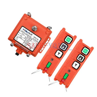 F21-2S 2Transmitters + 1Receiver Industrial Crane Wireless Remote Control NEW