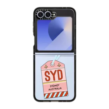 Galaxy Z Flip6 Impact Case Sydney Travel Tag