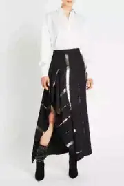 NWT SASS & BIDE "Perfect Illusion" Sequin Embellished Maxi Skirt - Size 6 - $350